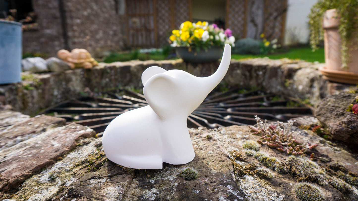 Keramik Glücks Elefant
