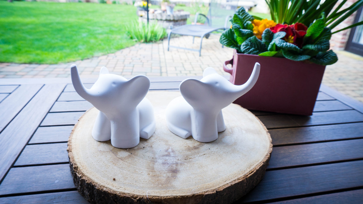 Keramik Glücks Elefant