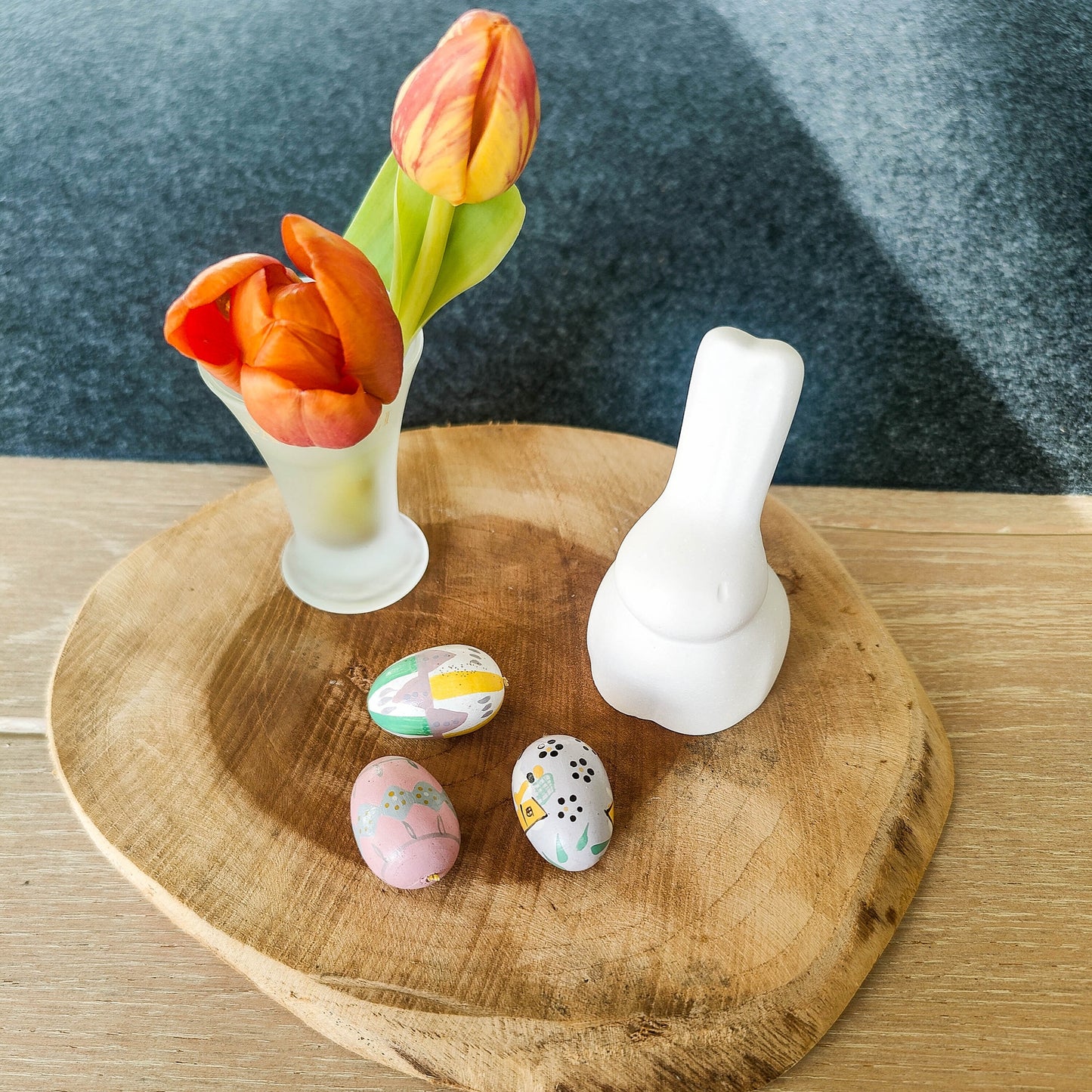 Lapin de Pâques en céramique