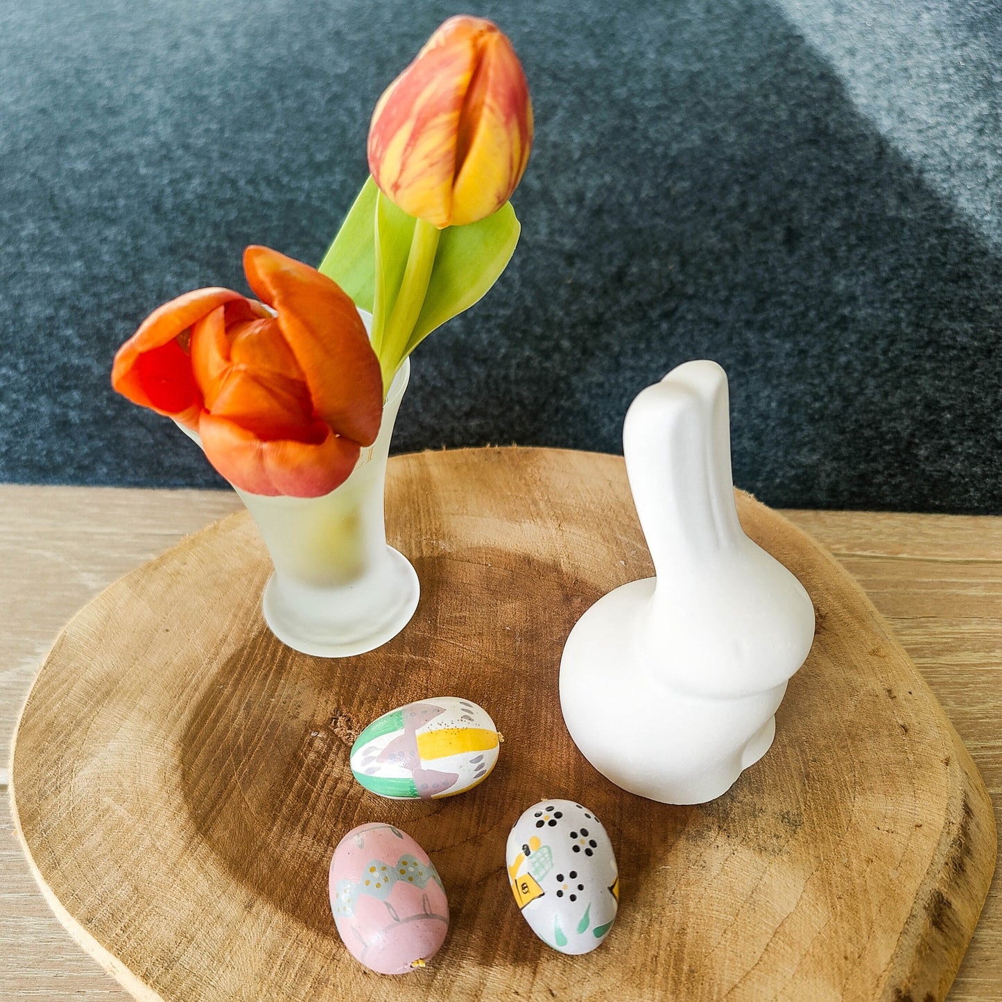 Lapin de Pâques en céramique